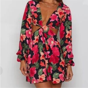 Beginning Boutique Mars Twist Mini Dress